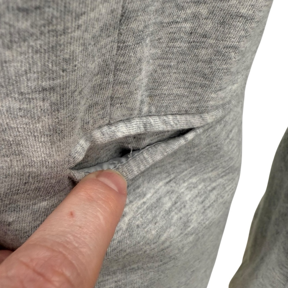 Cynthia Rowley Light Gray Lined Casual Office Long Sleeve Single Button Blazer - Picture 5 of 15